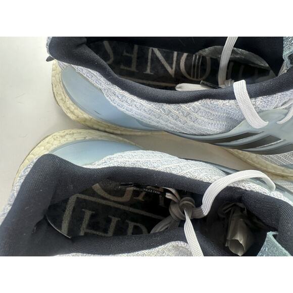 *Flaw Adidas UltraBoost 4.0 White Walkers Game of Thrones Sneakers Men's Size 13 - Picture 14 of 16